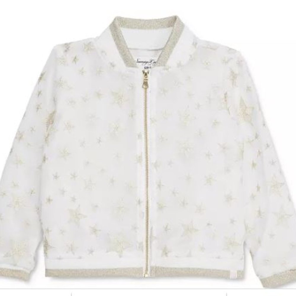 Girls' Poppy Star Bomber Jacket - Baby